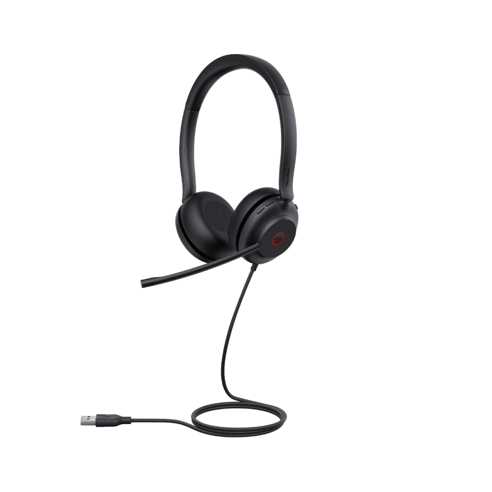 Yealink UH35 Dual Teams USB Wired Headset with Noise Cancellation