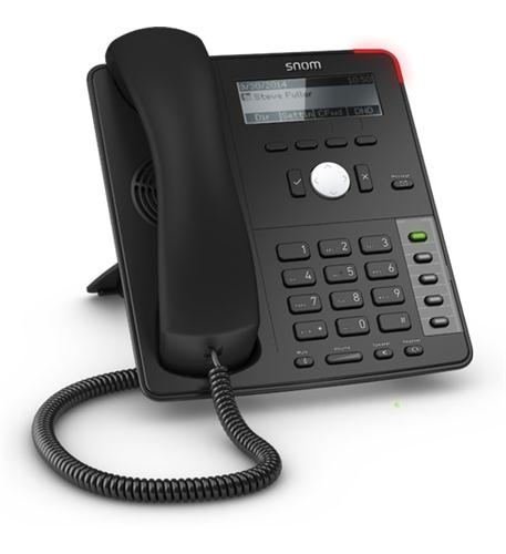 snom D710 High-End VoIP Phone with HD Audio and Advanced Features