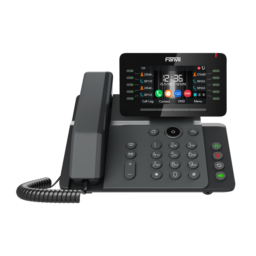 Fanvil V65 20-Line Prime Business IP Phone with Adjustable Screen