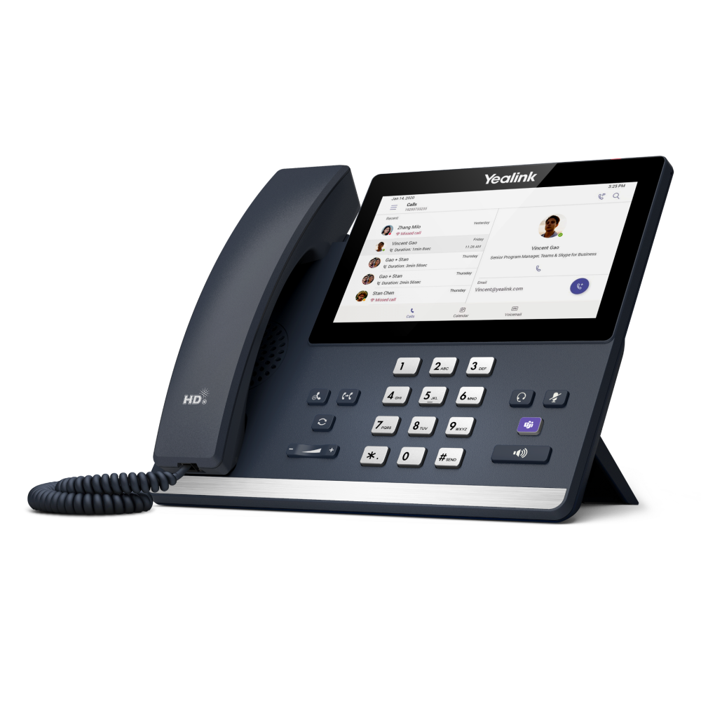 Yealink MP56 E2 Microsoft Teams IP Phone with 7-Inch Touch Screen