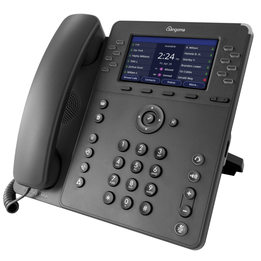 Sangoma P330 12-Line Wi-Fi IP Phone with HD Voice and Bluetooth
