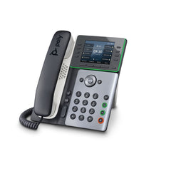 Poly Edge E350 IP Phone with Bluetooth and Wi-Fi