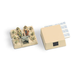 Suttle 625A28NK-2-50 RJ48X Surface Mount Jack - 8P8C with Screw Terminals, Non-Keyed