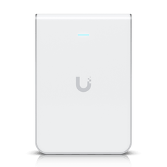 Ubiquiti UniFi U6-IW In-Wall Dual-Band Wi-Fi Access Point & 4-Port PoE Compliant Gigabit Switch
